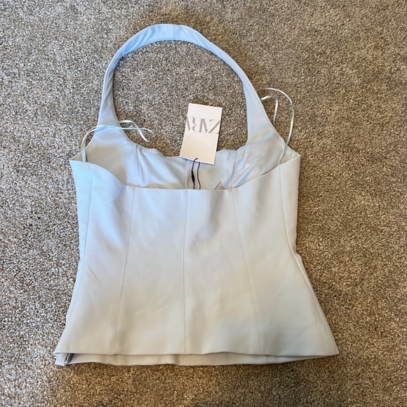 Zara Fitted Halter Top - NWT - Picture 4 of 5